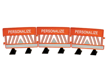 BARREIRA COM PLACA ACOPLADA