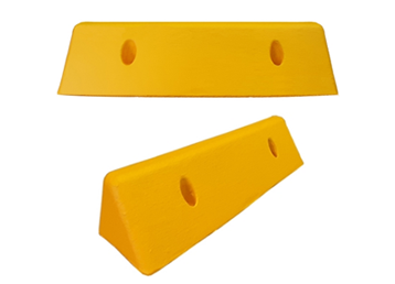 BATE RODAS DE BORRACHA E PEAD – MODELO 1