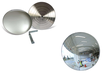 Espelho Panorâmico em Alumínio