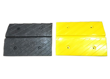 Sinalização Lombada de Borracha Reciclada e Lonada