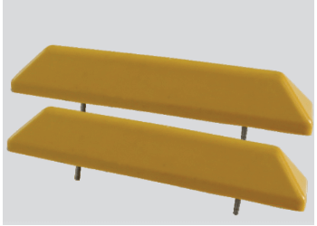 Segregadores com 2 Pinos de Fixação