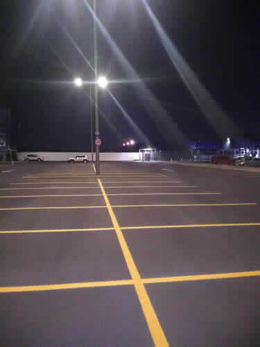 Faixas Amarelas de Sinalização Noturna