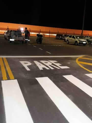 Sinalizadores Tintas Pare e Pedestres