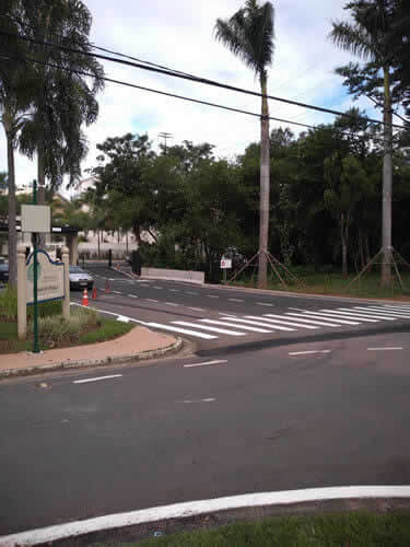 Csv Sinalização com Faixa de Pedestres e Avenidas