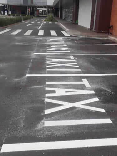 Sinalizadores para Vagas de Taxi